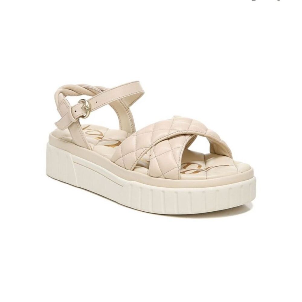 EUC Sam Edelman Gavril Quilted Sandal, Women’s 8.5